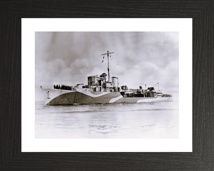 HMS Haydon L75 Hunt Class Escort Destroyer 1943 Photo Print - Posters, Prints, & Visual Artwork - by Hampshire Prints (image 2 of 9)