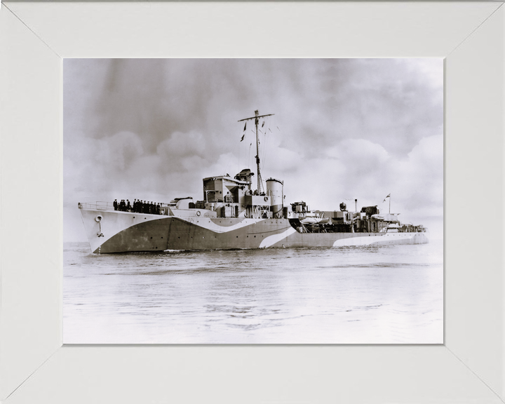 HMS Haydon L75 Hunt Class Escort Destroyer 1943 Photo Print - Posters, Prints, & Visual Artwork - by Hampshire Prints (image 5 of 9)