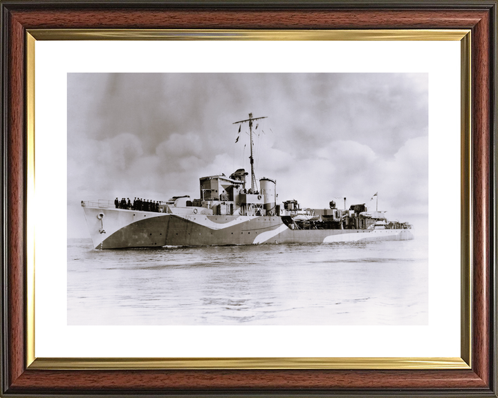 HMS Haydon L75 Hunt Class Escort Destroyer 1943 Photo Print - Posters, Prints, & Visual Artwork - by Hampshire Prints (image 8 of 9)