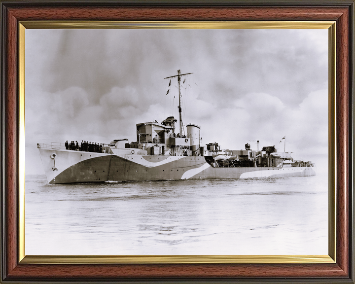 HMS Haydon L75 Hunt Class Escort Destroyer 1943 Photo Print - Posters, Prints, & Visual Artwork - by Hampshire Prints (image 9 of 9)
