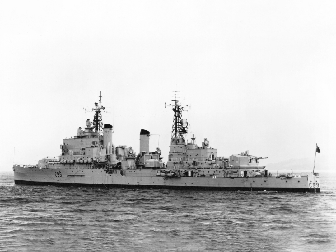 HMS Blake (C99) Royal Navy Tiger Class Light Cruiser At Sea 1961 Photo Print Wall Art Decor Posters, Prints, & Visual Artwork Hampshire Prints 6 x 4 No Frame No