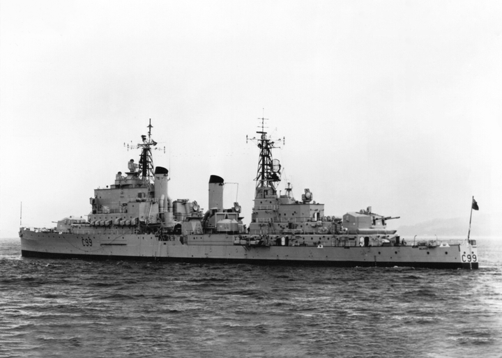 HMS Blake (C99) Photo Print - At Sea 1961 - Royal Navy Tiger Class Light Cruiser Posters, Prints, & Visual Artwork Hampshire Prints 6 x 4 No Frame No