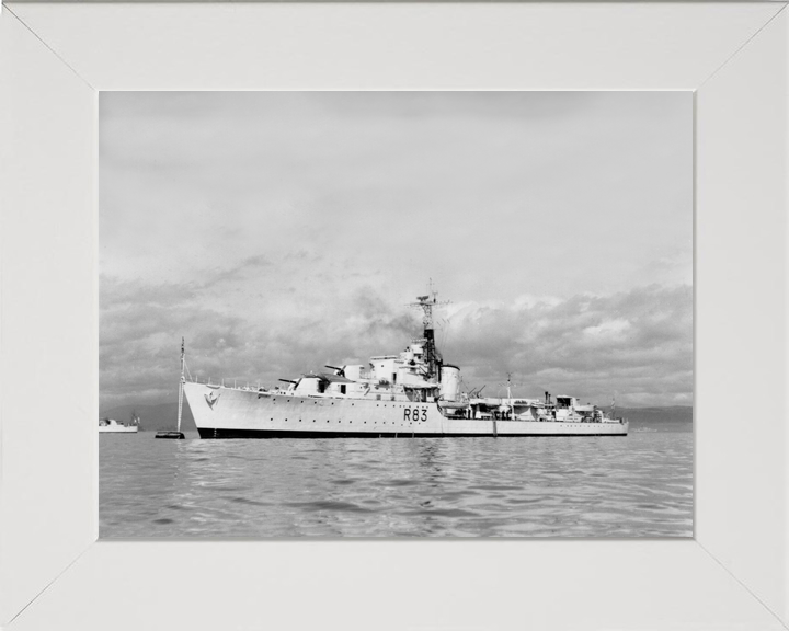 HMS Ulster R83 U Class Destroyer 1946 Photo Print - Posters, Prints, & Visual Artwork - by Hampshire Prints (image 5 of 9)
