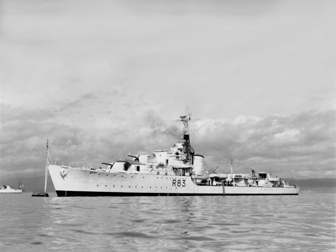 HMS Ulster R83 U Class Destroyer 1946 Photo Print - Posters, Prints, & Visual Artwork - by Hampshire Prints (image 1 of 9)