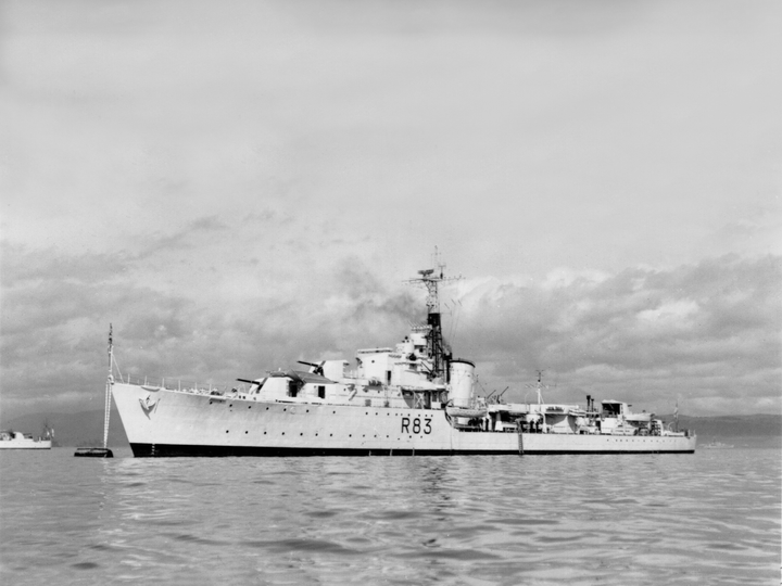 HMS Ulster R83 U Class Destroyer 1946 Photo Print - Posters, Prints, & Visual Artwork - by Hampshire Prints (image 1 of 9)