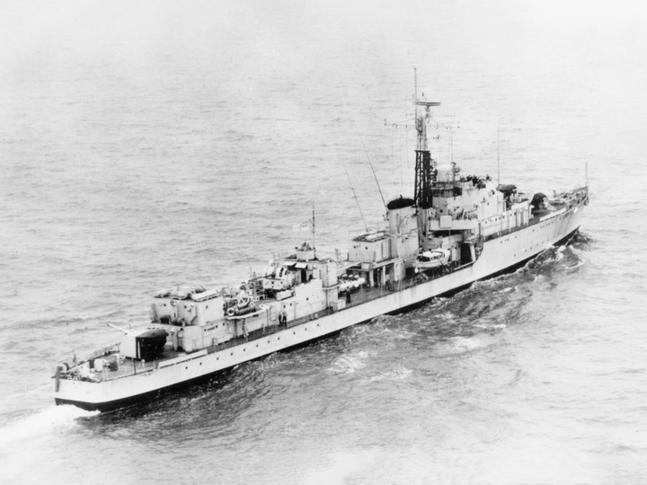 HMS Carron (D30) Royal Navy C Class Destroyer At Sea Photo Print Wall Art Decor Posters, Prints, & Visual Artwork Hampshire Prints 6 x 4 No Frame No