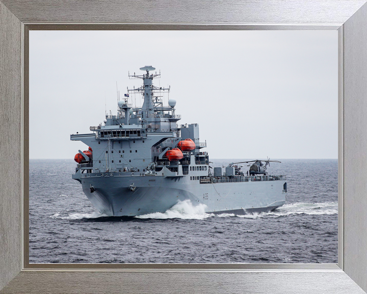 RFA Argus A135 Casualty Class Ship May 2019 At Sea