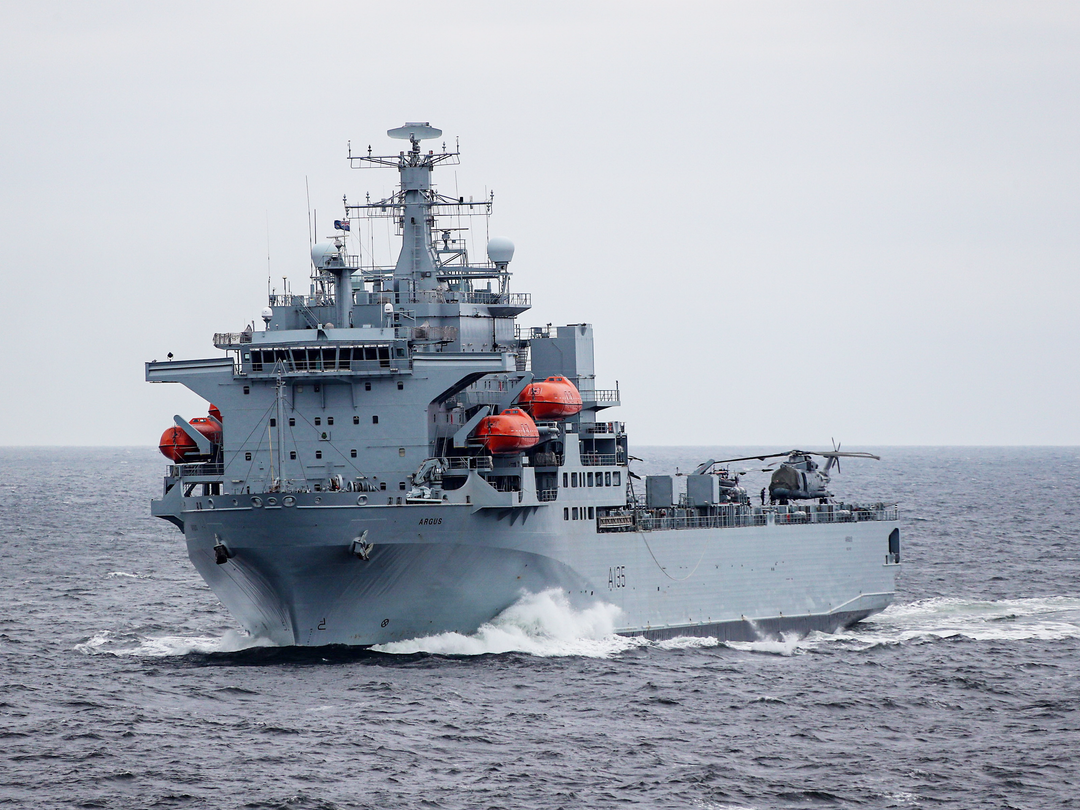 RFA Argus A135 Casualty Class Ship May 2019 At Sea Photo Print - Posters, Prints, & Visual Artwork - by Hampshire Prints (image 1 of 9)