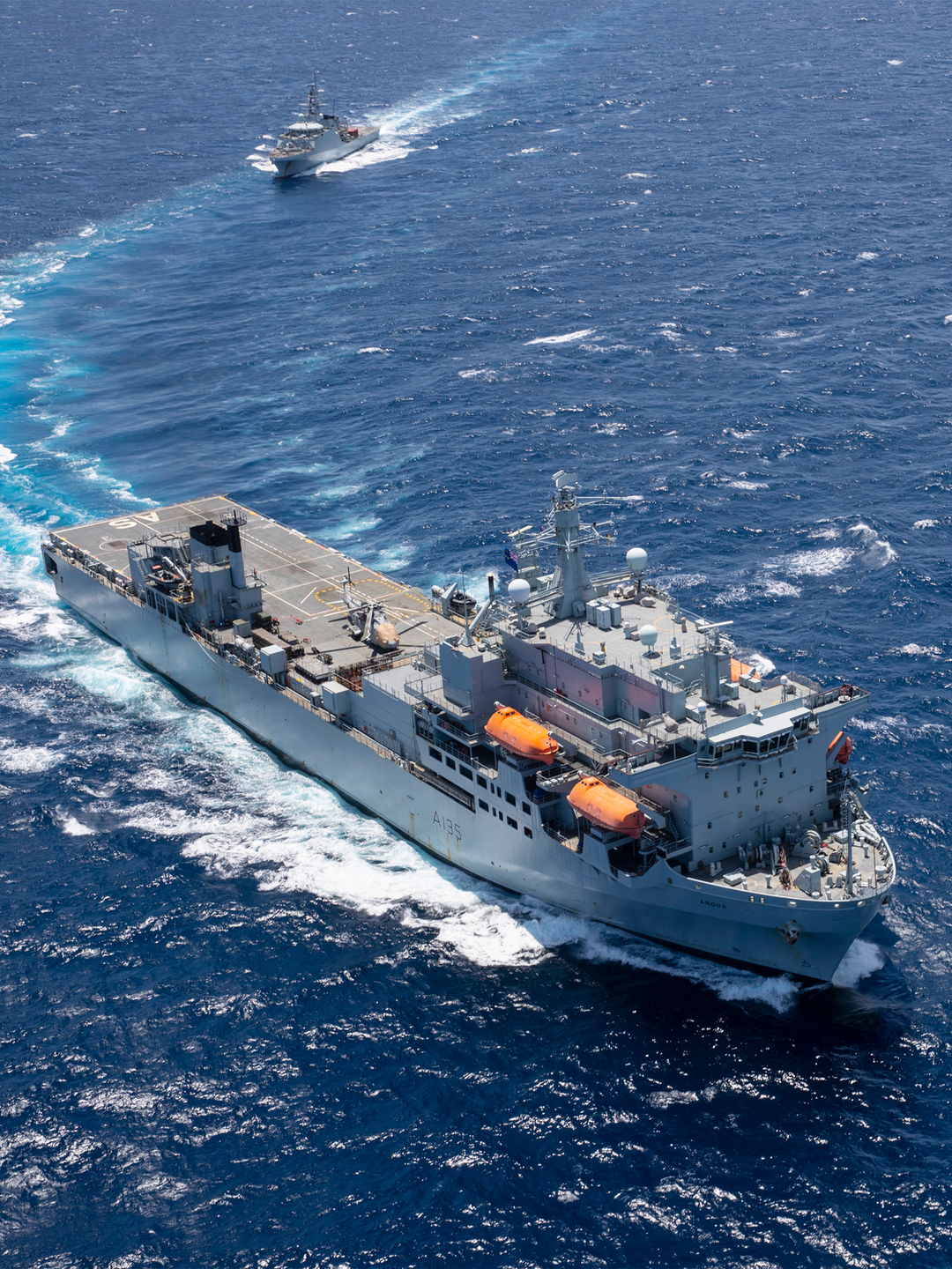 RFA Argus A135 Casualty Class Ship Photo Print - Posters, Prints, & Visual Artwork - by Hampshire Prints (image 1 of 9)