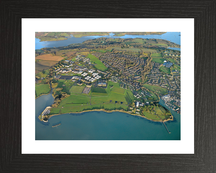 HMS Raleigh Royal Navy Training Establishment Aerial Photo Print - Posters, Prints, & Visual Artwork - by Hampshire Prints (image 2 of 9)