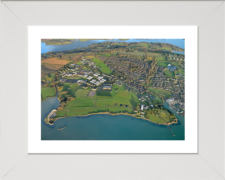 HMS Raleigh Royal Navy Training Establishment Aerial Photo Print - Posters, Prints, & Visual Artwork - by Hampshire Prints (image 4 of 9)
