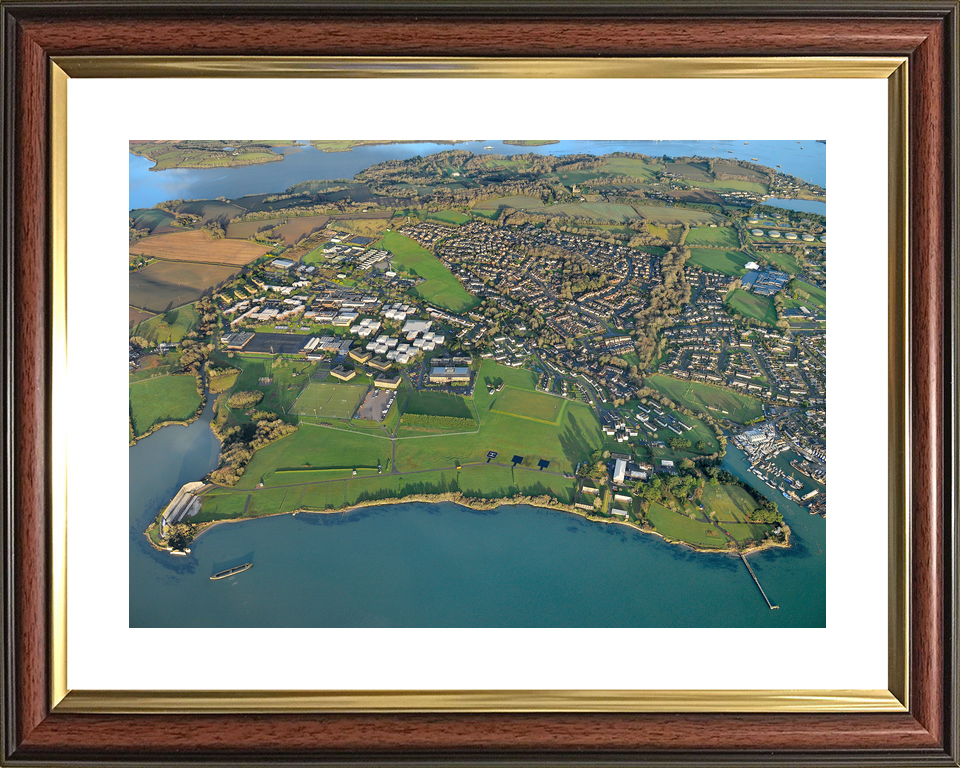 HMS Raleigh Royal Navy Training Establishment Aerial Photo Print - Posters, Prints, & Visual Artwork - by Hampshire Prints (image 8 of 9)