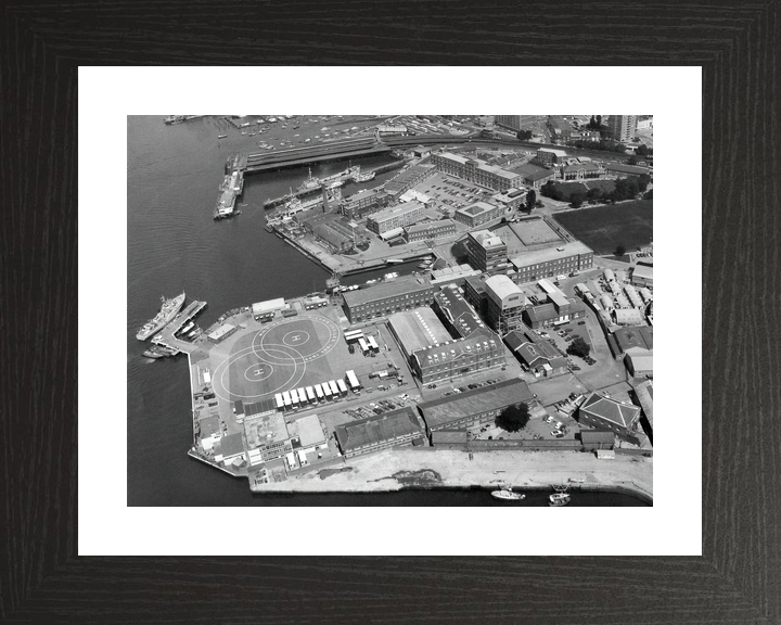 HMS Vernon Portsmouth Royal Navy Shore Establishment Aerial Photo Print - Posters, Prints, & Visual Artwork - by Hampshire Prints (image 2 of 9)