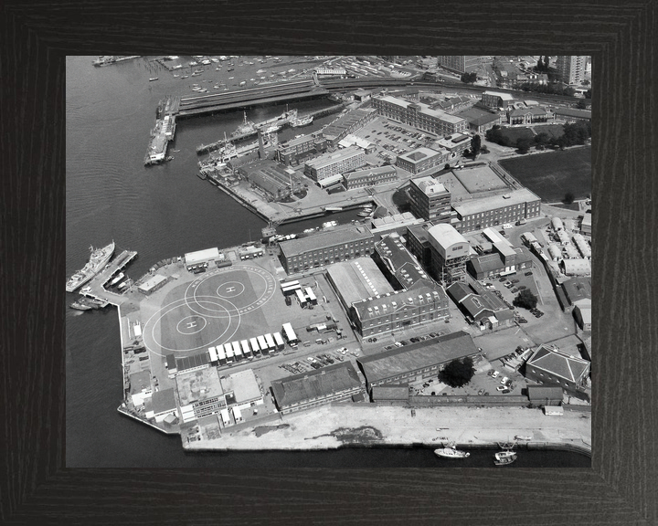 HMS Vernon Portsmouth Royal Navy Shore Establishment Aerial Photo Print - Posters, Prints, & Visual Artwork - by Hampshire Prints (image 3 of 9)