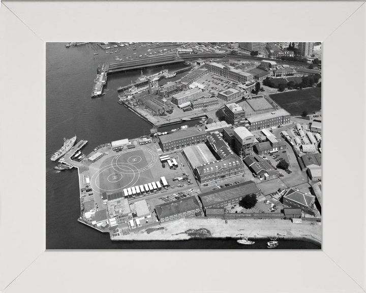HMS Vernon Portsmouth Royal Navy Shore Establishment Aerial Photo Print - Posters, Prints, & Visual Artwork - by Hampshire Prints (image 5 of 9)