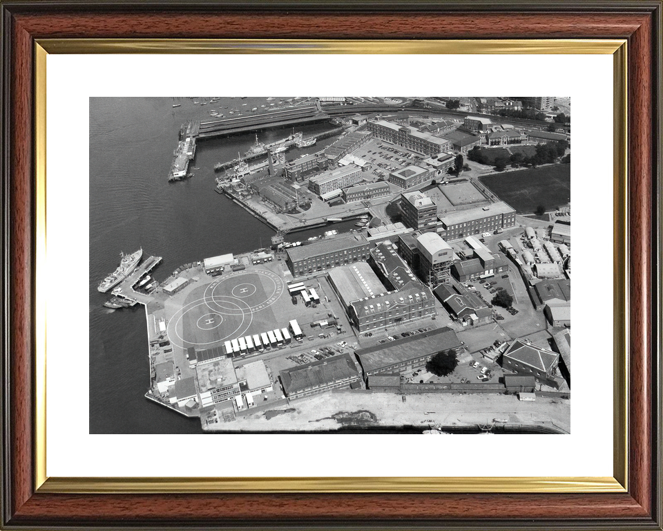 HMS Vernon Portsmouth Royal Navy Shore Establishment Aerial Photo Print - Posters, Prints, & Visual Artwork - by Hampshire Prints (image 8 of 9)