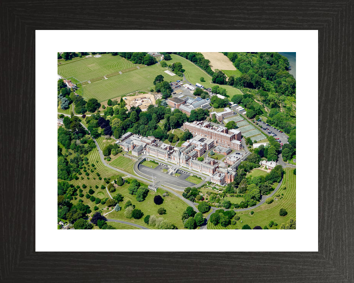 Britannia Royal Naval College (BRNC) Dartmouth Aerial Photo Print - Posters, Prints, & Visual Artwork - by Hampshire Prints (image 2 of 9)