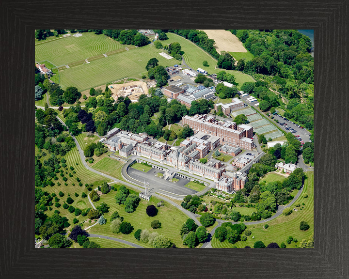 Britannia Royal Naval College (BRNC) Dartmouth Aerial Photo Print - Posters, Prints, & Visual Artwork - by Hampshire Prints (image 3 of 9)