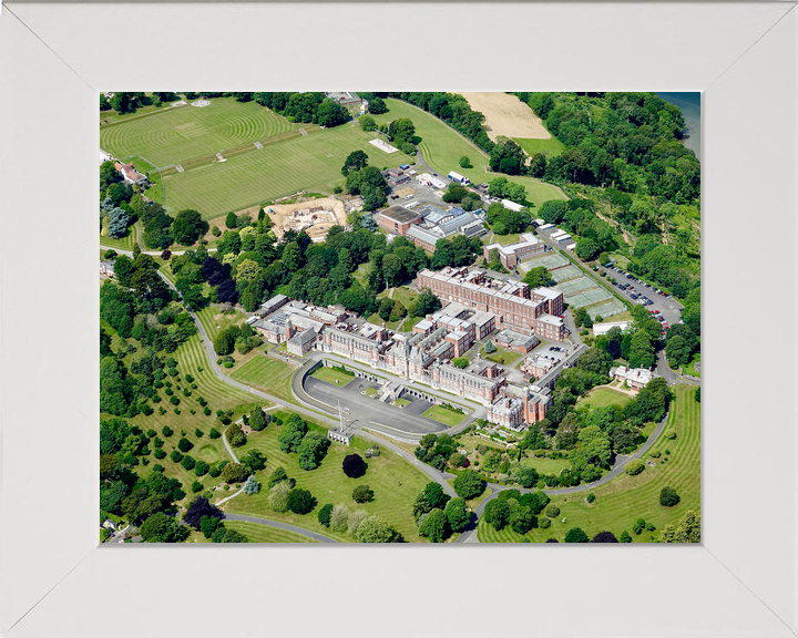 Britannia Royal Naval College (BRNC) Dartmouth Aerial Photo Print - Posters, Prints, & Visual Artwork - by Hampshire Prints (image 5 of 9)