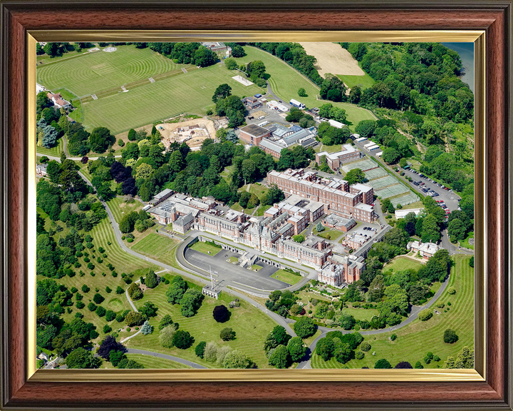 Britannia Royal Naval College (BRNC) Dartmouth Aerial Photo Print - Posters, Prints, & Visual Artwork - by Hampshire Prints (image 9 of 9)
