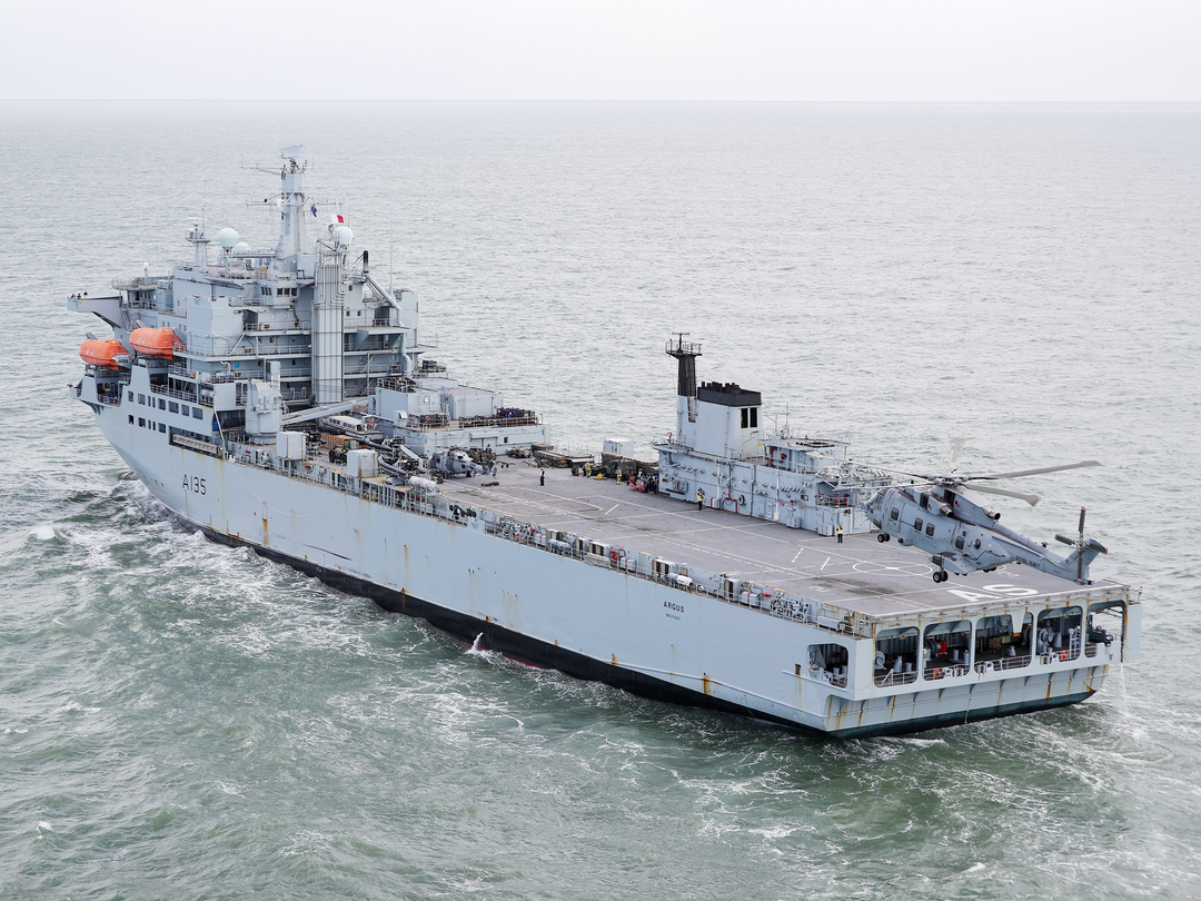 RFA Argus A135 Casualty Class Ship November 2020 Photo Print - Posters, Prints, & Visual Artwork - by Hampshire Prints (image 1 of 9)
