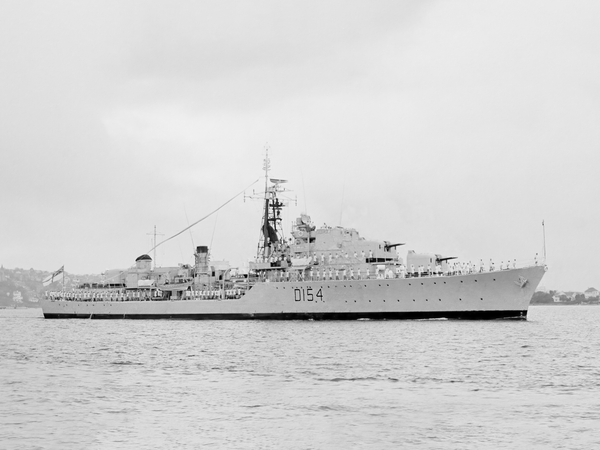 HMS Duchess D154 Daring Class Destroyer April 1964