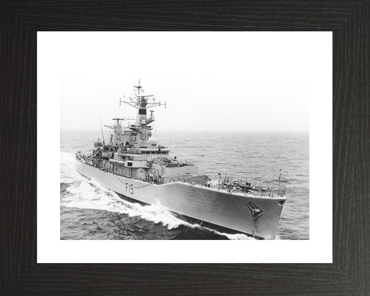 HMS Euryalus (F15) Royal Navy Leander Class Frigate At Sea Photo Print Wall Art Decor - Posters, Prints, & Visual Artwork - by Hampshire Prints (image 2 of 9)