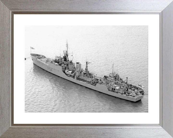 HMS Hardy (F54) Royal Navy Blackwood Class Frigate At A Buoy Photo Print Wall Art Decor - Posters, Prints, & Visual Artwork - by Hampshire Prints (image 6 of 9)