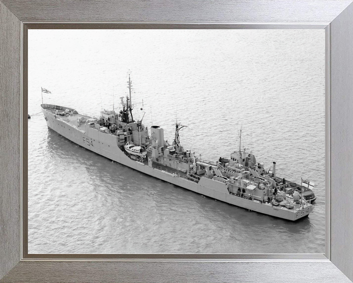 HMS Hardy (F54) Royal Navy Blackwood Class Frigate At A Buoy Photo Print Wall Art Decor - Posters, Prints, & Visual Artwork - by Hampshire Prints (image 7 of 9)