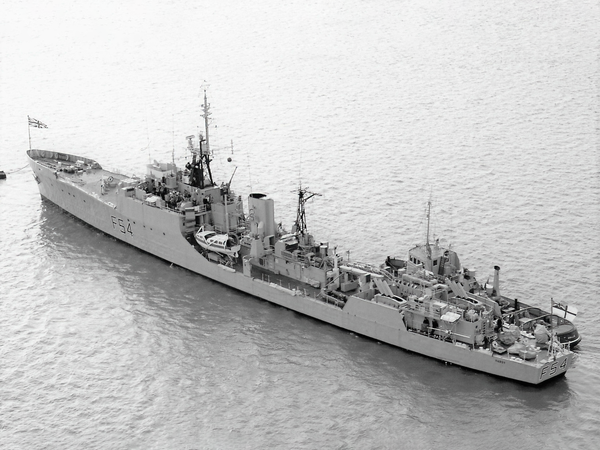HMS Hardy F54 Blackwood Class Frigate