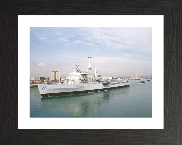 HMS Intrepid L11 Fearless Class Amphibious Ship September 1989 Leaving Portsmouth Photo Print - Posters, Prints, & Visual Artwork - by Hampshire Prints (image 2 of 9)