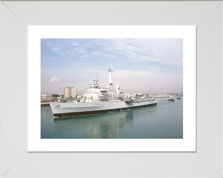 HMS Intrepid L11 Fearless Class Amphibious Ship September 1989 Leaving Portsmouth Photo Print - Posters, Prints, & Visual Artwork - by Hampshire Prints (image 4 of 9)
