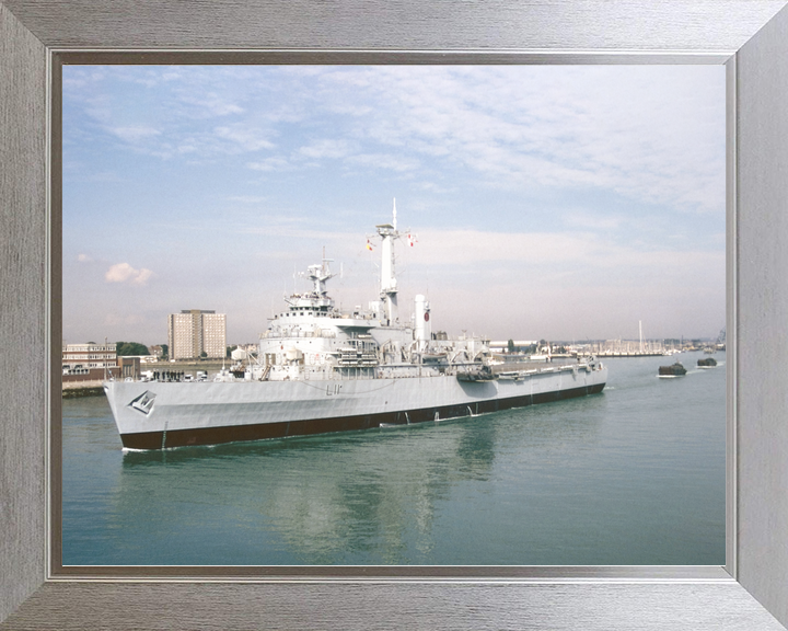 HMS Intrepid L11 Fearless Class Amphibious Ship September 1989 Leaving Portsmouth Photo Print - Posters, Prints, & Visual Artwork - by Hampshire Prints (image 7 of 9)