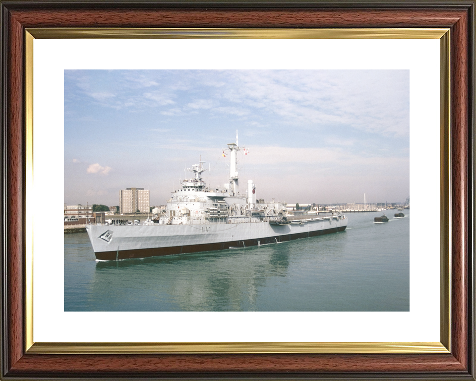 HMS Intrepid L11 Fearless Class Amphibious Ship September 1989 Leaving Portsmouth Photo Print - Posters, Prints, & Visual Artwork - by Hampshire Prints (image 8 of 9)
