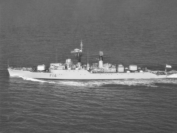 HMS Leopard F14 Leopard Class Frigate Photo Print - Posters, Prints, & Visual Artwork - by Hampshire Prints (image 1 of 9)