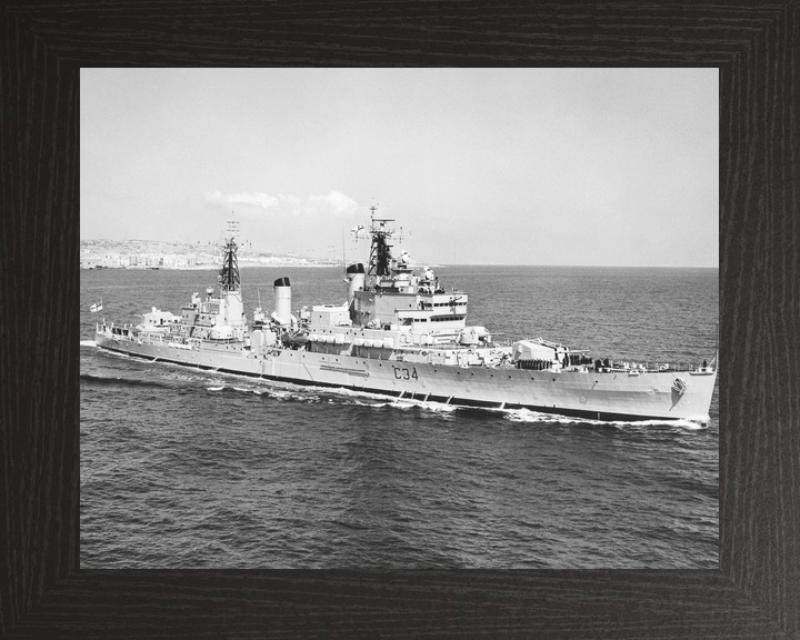HMS Lion C34 Tiger Class Light Cruiser Starboard View Photo Print - Posters, Prints, & Visual Artwork - by Hampshire Prints (image 3 of 9)