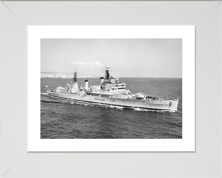 HMS Lion C34 Tiger Class Light Cruiser Starboard View Photo Print - Posters, Prints, & Visual Artwork - by Hampshire Prints (image 4 of 9)