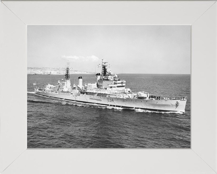 HMS Lion C34 Tiger Class Light Cruiser Starboard View Photo Print - Posters, Prints, & Visual Artwork - by Hampshire Prints (image 5 of 9)