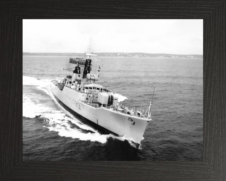 HMS Leopard F14 Leopard Class Frigate 1966 Underway Photo Print - Posters, Prints, & Visual Artwork - by Hampshire Prints (image 3 of 9)