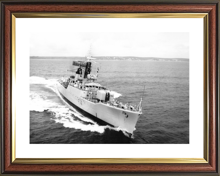 HMS Leopard F14 Leopard Class Frigate 1966 Underway Photo Print - Posters, Prints, & Visual Artwork - by Hampshire Prints (image 8 of 9)