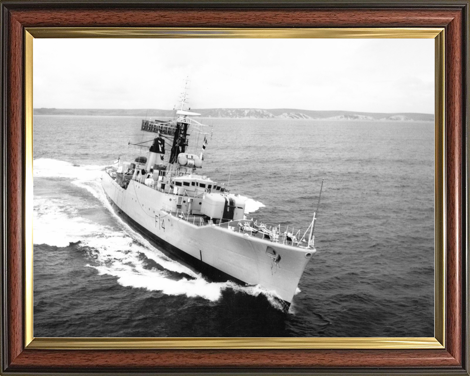 HMS Leopard F14 Leopard Class Frigate 1966 Underway Photo Print - Posters, Prints, & Visual Artwork - by Hampshire Prints (image 9 of 9)
