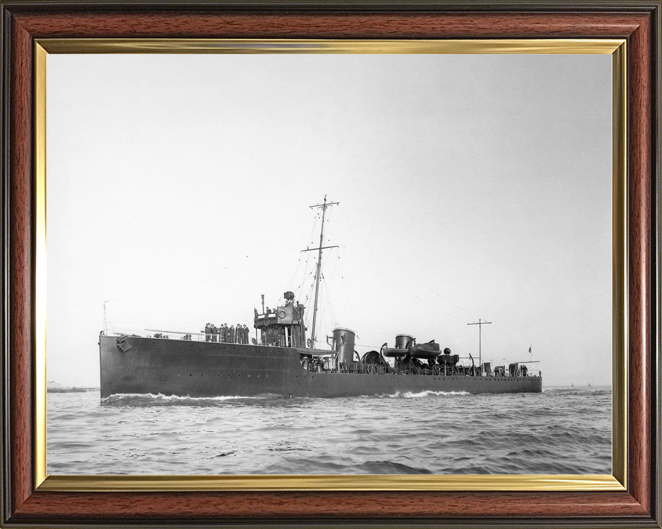 HMS Lurcher 1912 Acheron Class Destroyer 1914 Photo Print - Posters, Prints, & Visual Artwork - by Hampshire Prints (image 9 of 9)