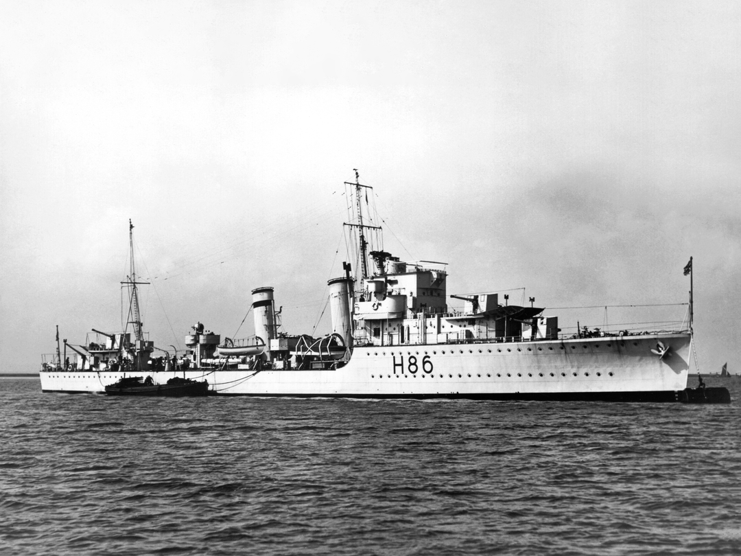 HMS Grenade (H86) Photo Print - At Sea 1936 - Royal Navy G Class Destroyer Posters, Prints, & Visual Artwork Hampshire Prints 6 x 4 No Frame No