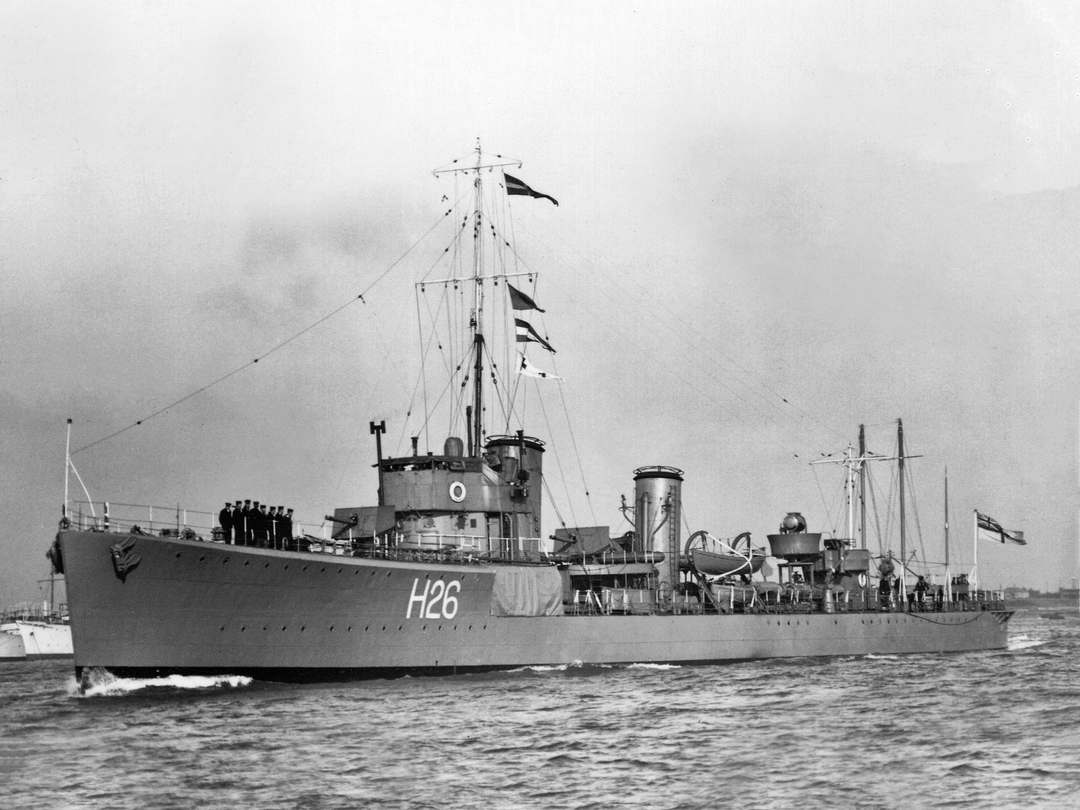 HMS Sardonyx (H26) Photo Print - At at sea 1933 - Royal Navy S Class Destroyer Posters, Prints, & Visual Artwork Hampshire Prints 6 x 4 No Frame No