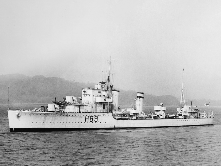 HMS Grafton (H89) Photo Print - At Sea 1936 - Royal Navy G Class Destroyer Posters, Prints, & Visual Artwork Hampshire Prints 6 x 4 No Frame No
