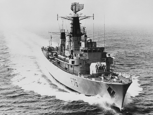 HMS Mermaid F76 Mermaid Class Frigate