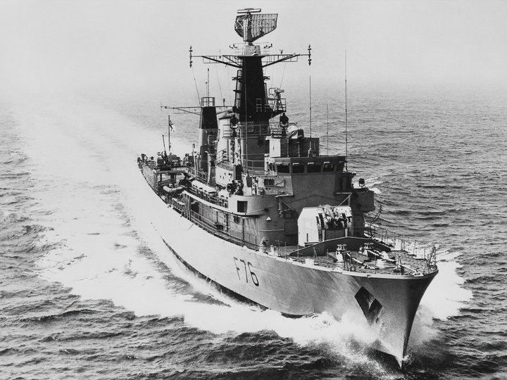 HMS Mermaid F76 Mermaid Class Frigate Photo Print - Posters, Prints, & Visual Artwork - by Hampshire Prints (image 1 of 9)