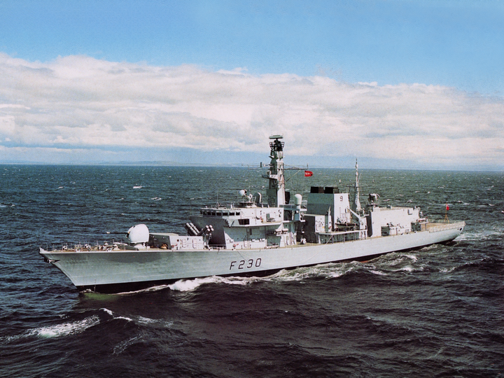 HMS Norfolk F230 Type 23 Frigate 1989