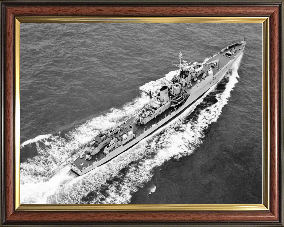 HMS Murray F91 Blackwood Class Frigate From Above Photo Print - Posters, Prints, & Visual Artwork - by Hampshire Prints (image 9 of 9)
