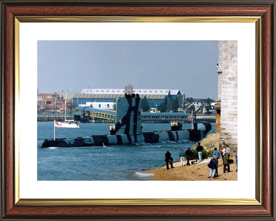 HMS Opossum S19 Oberon Class Submarine 1991